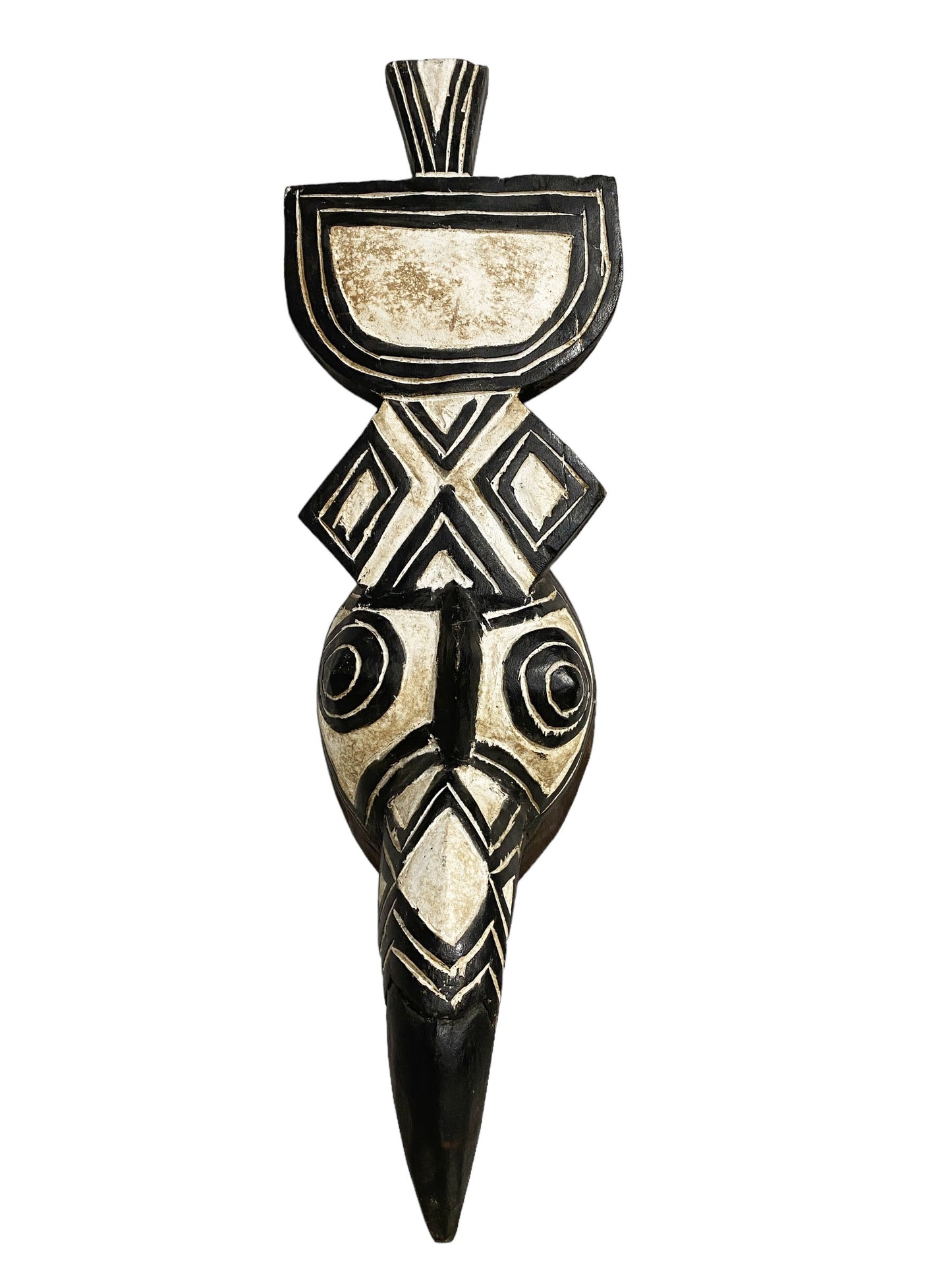 #2280 Bobo Bird Dance Mask Helmet Burkina Faso 26.5" H