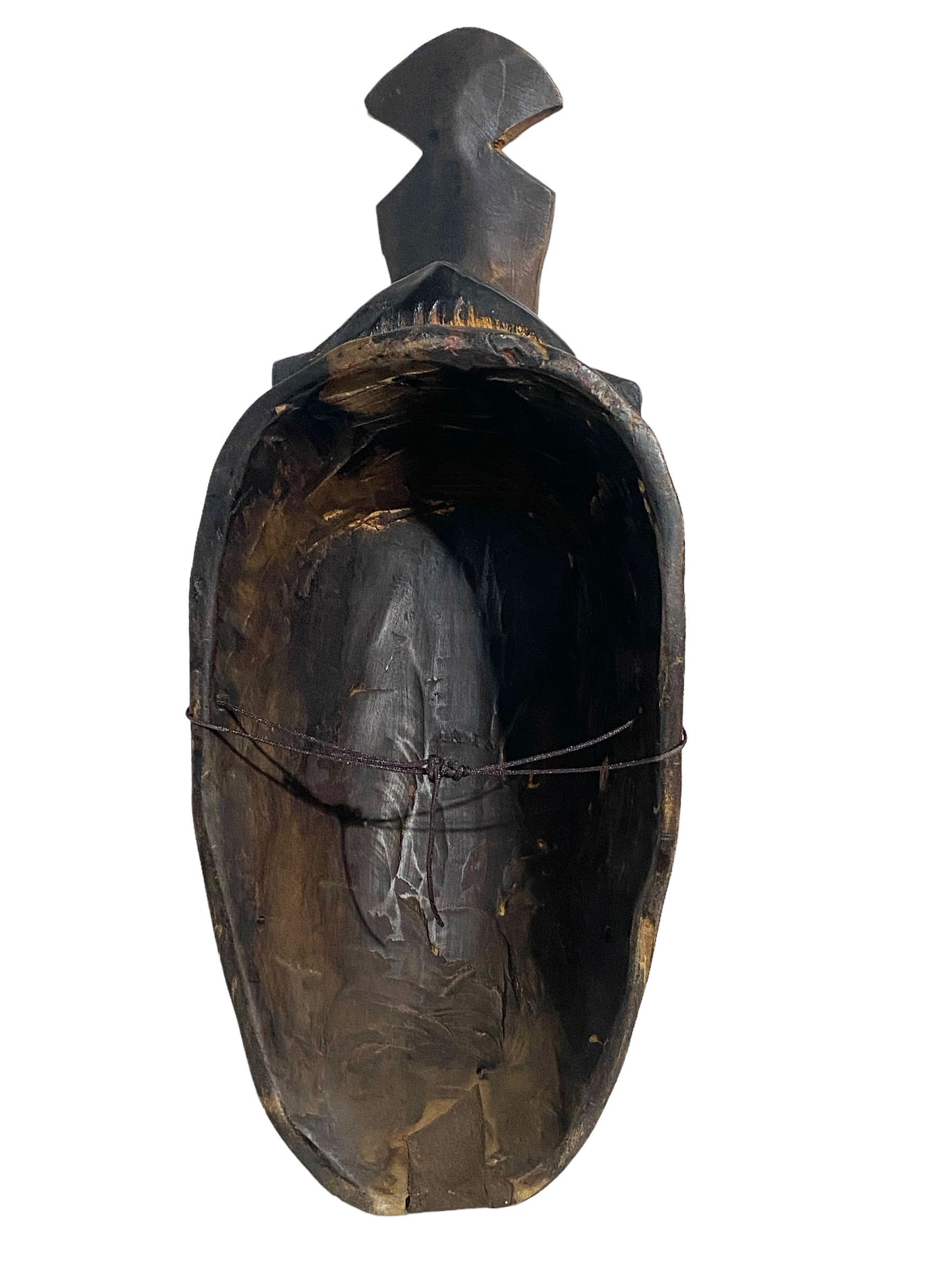 #1704 Superb African Guru Portrait Mask Cote d'Ivoire 16.5" by 6.5"
