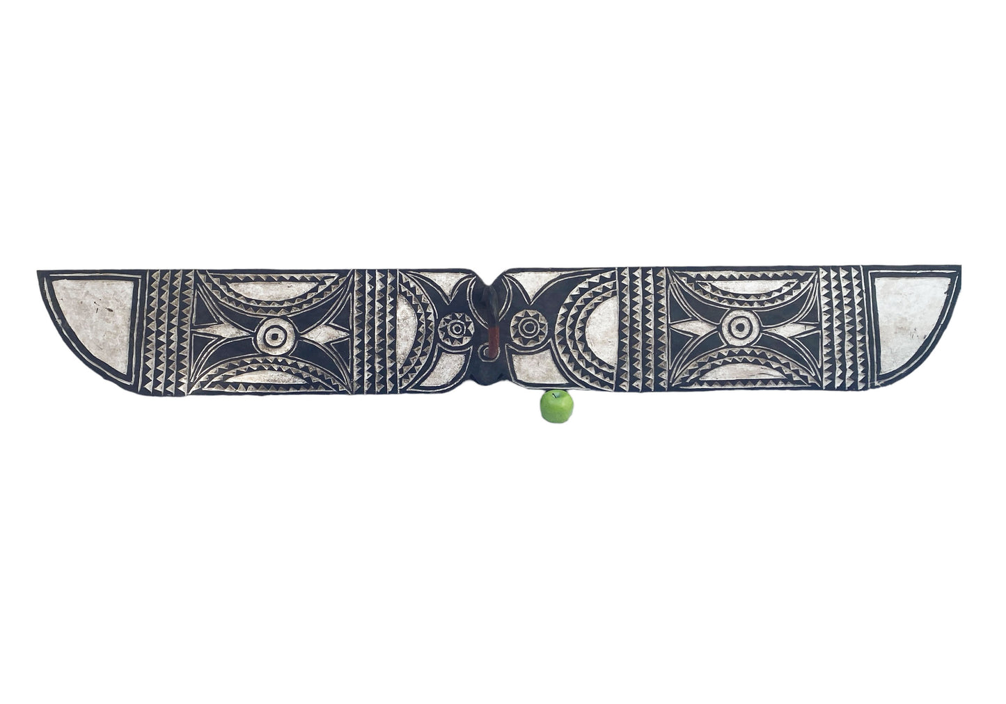 #5943 African Horizontal Butterfly Mask From Burkina Faso 82" W by 11.5" H