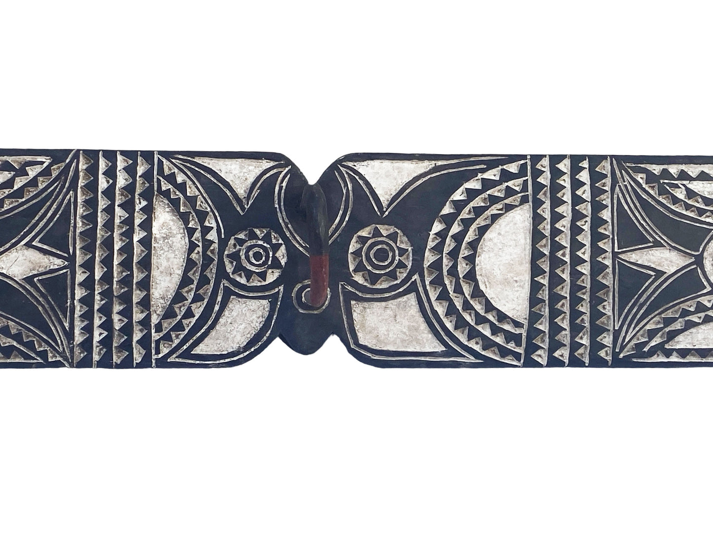 #5943 African Horizontal Butterfly Mask From Burkina Faso 82" W by 11.5" H