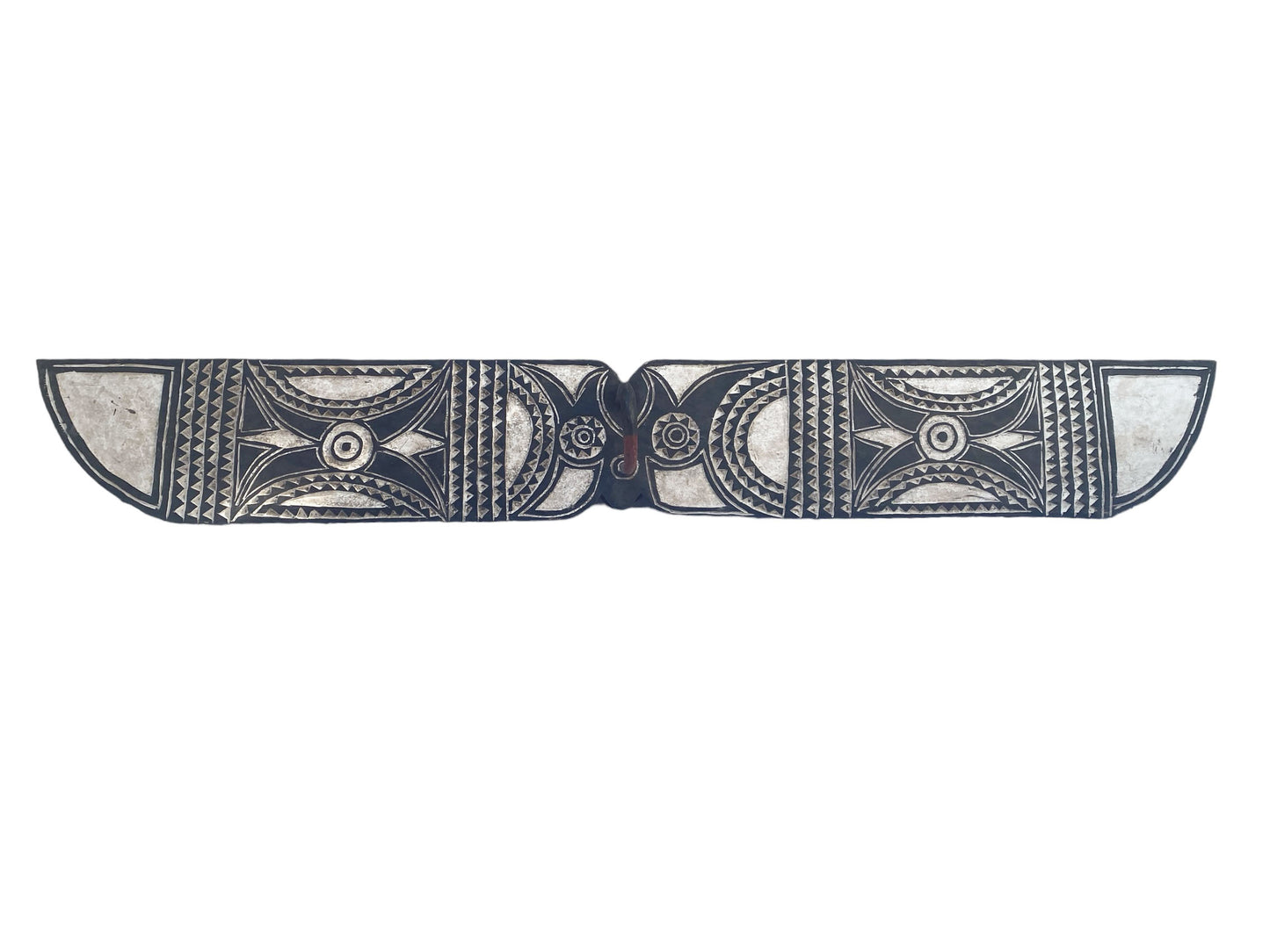 #5943 African Horizontal Butterfly Mask From Burkina Faso 82" W by 11.5" H