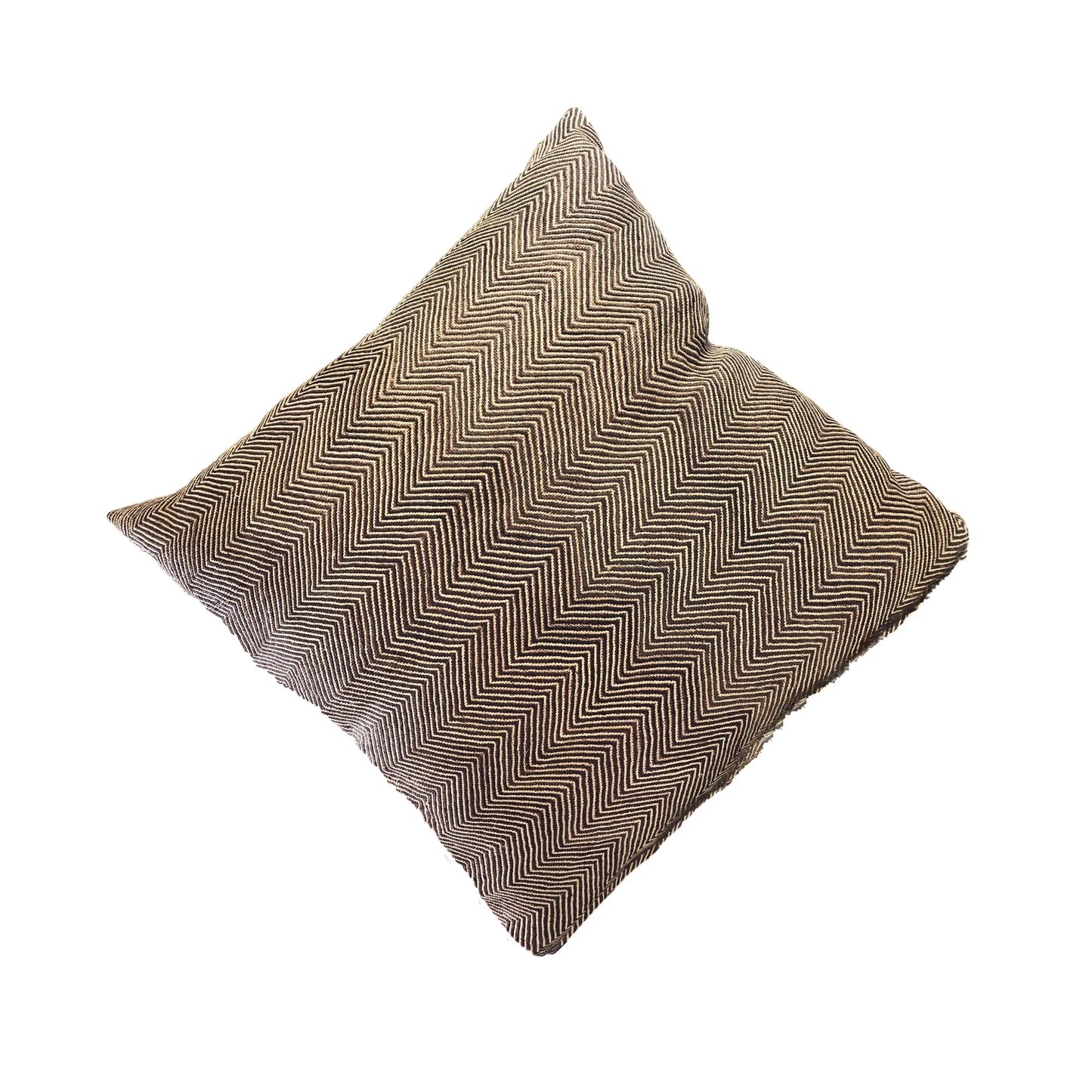 #243 Vintage LG African Tribal Kuba Kasai Velvet Raffia Textile Pillow 22.5" by 23"