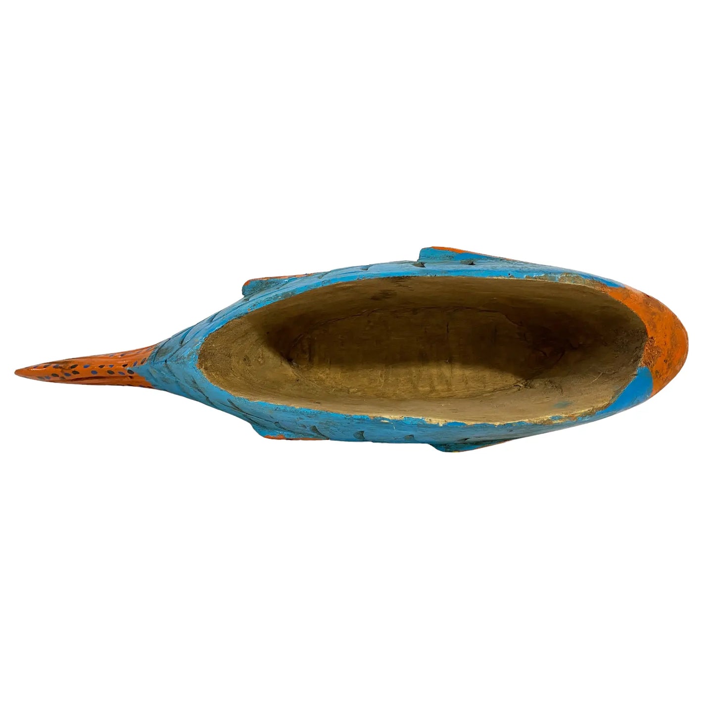 # 5124 African Wooden Fish Bozo Tribe Mali 16.5"