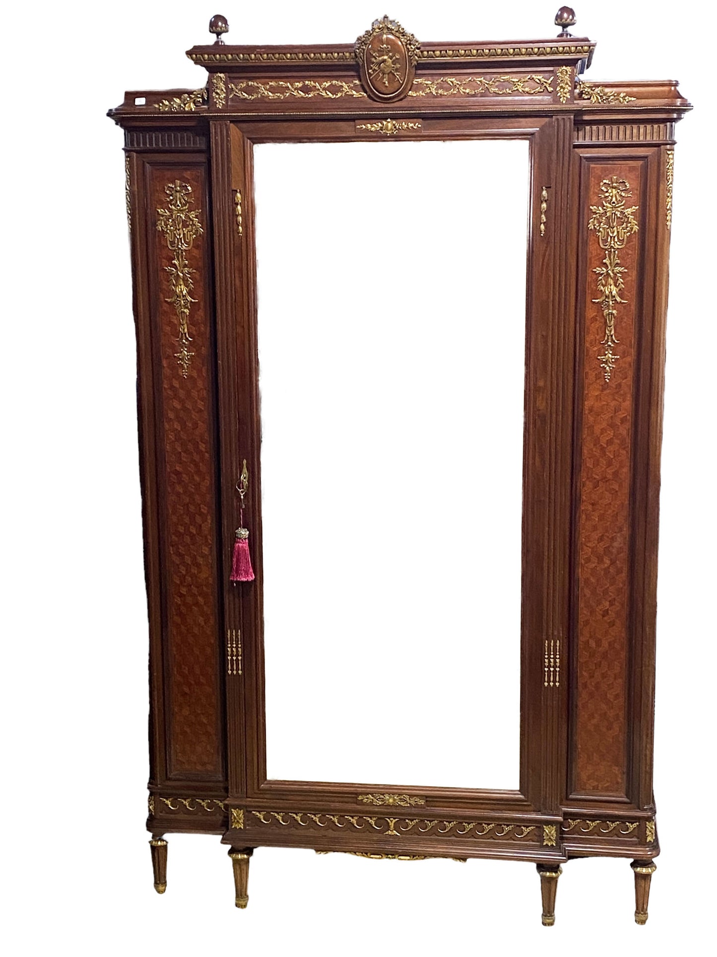 #5793 19th century French Gilt Bronze-Mounted Armoire by François Linke