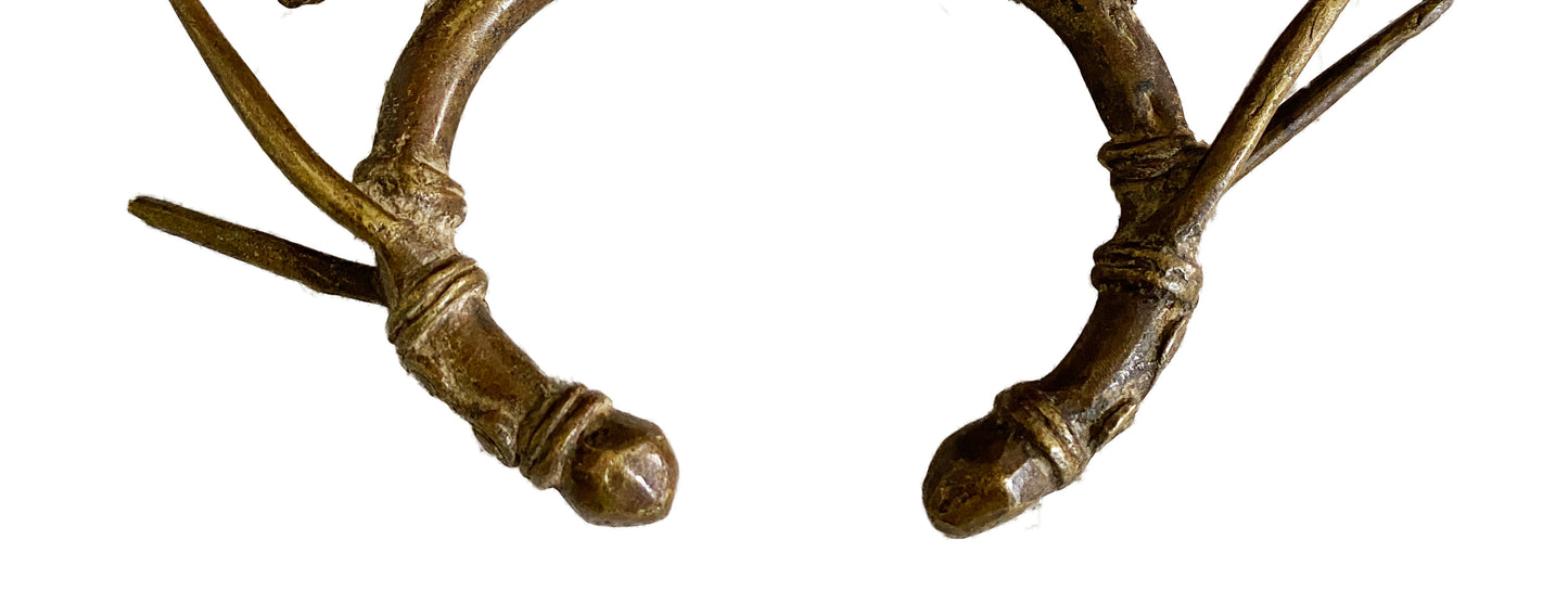# 4293Exquisite Bronze currency Bracelet Gan Burkina Faso