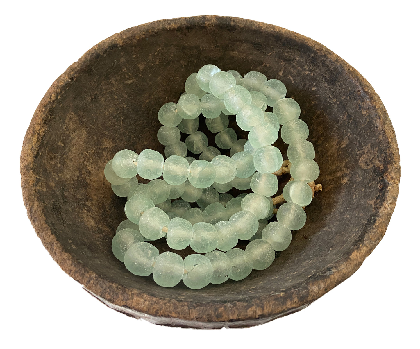 #3341 African Lg GlassTrading Beads Necklace 27" H Set of 3