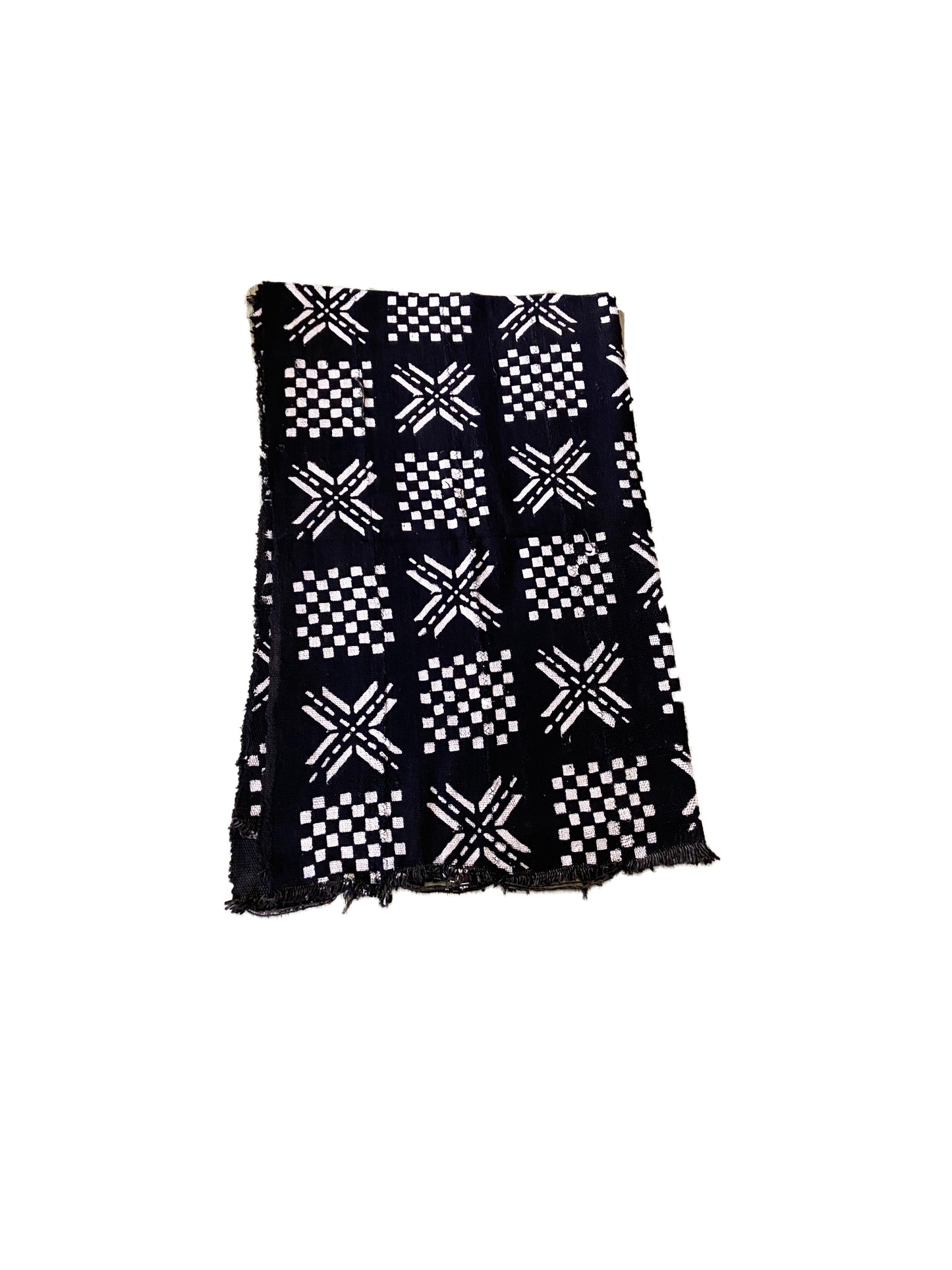 Malian Black & White Mud Cloth Textile #3573