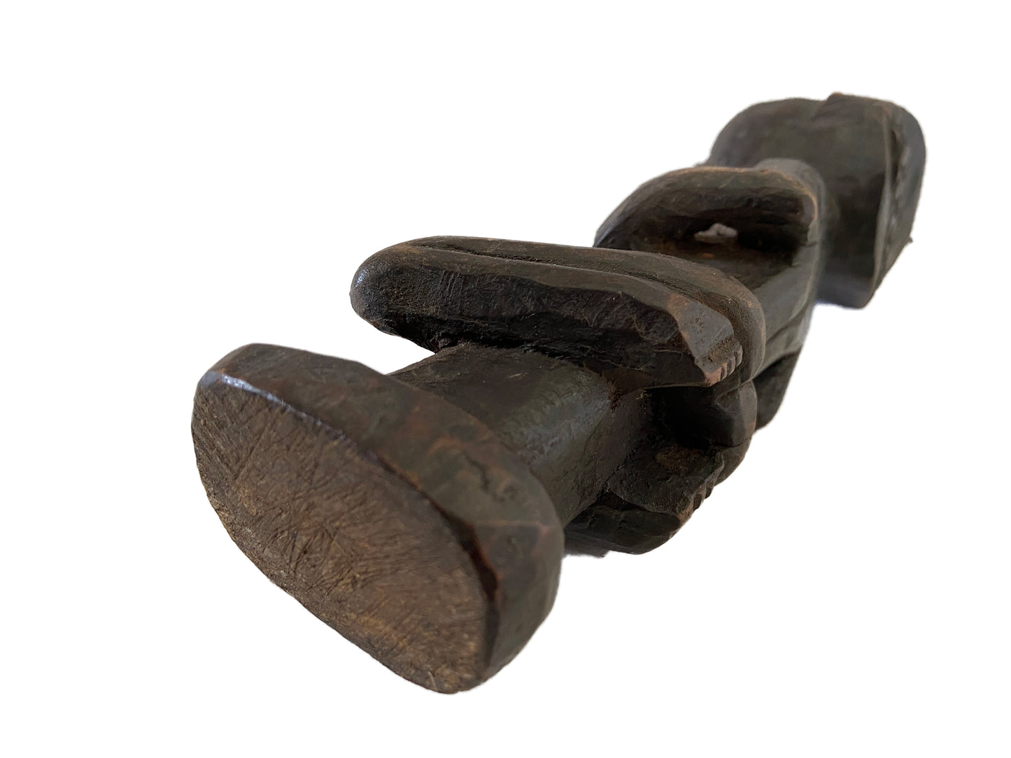 #2151 Superb Hemba Pregnant Female Memorial Figure Singiti 7 Inch DR Congo African