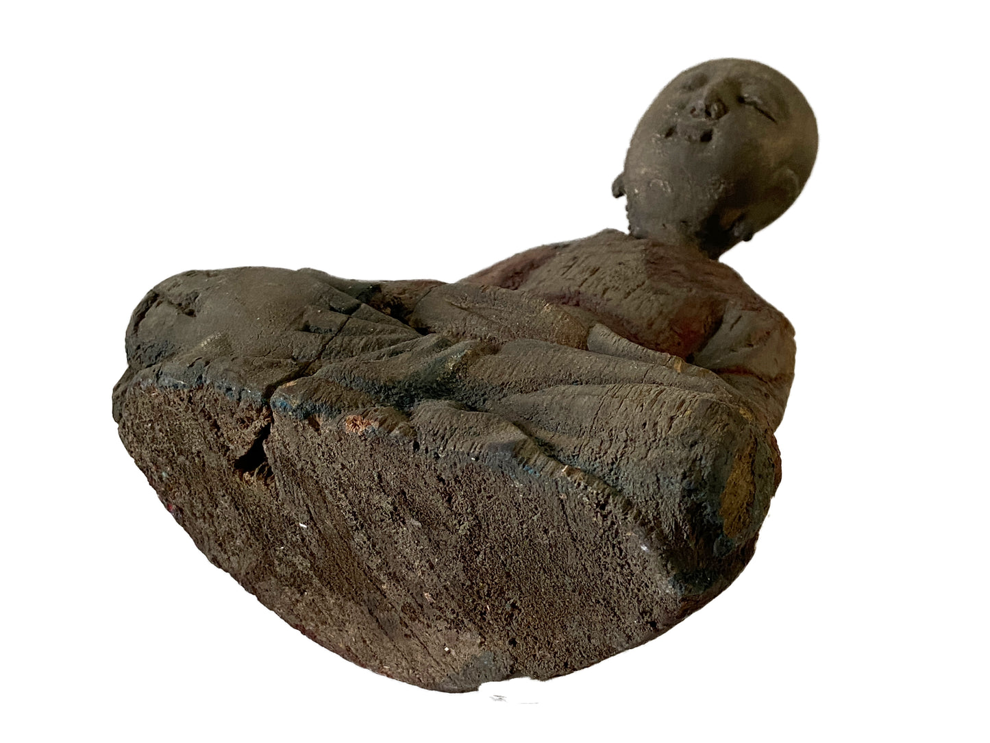 #2227 Superb Wooden Medicine Buddha 9" H