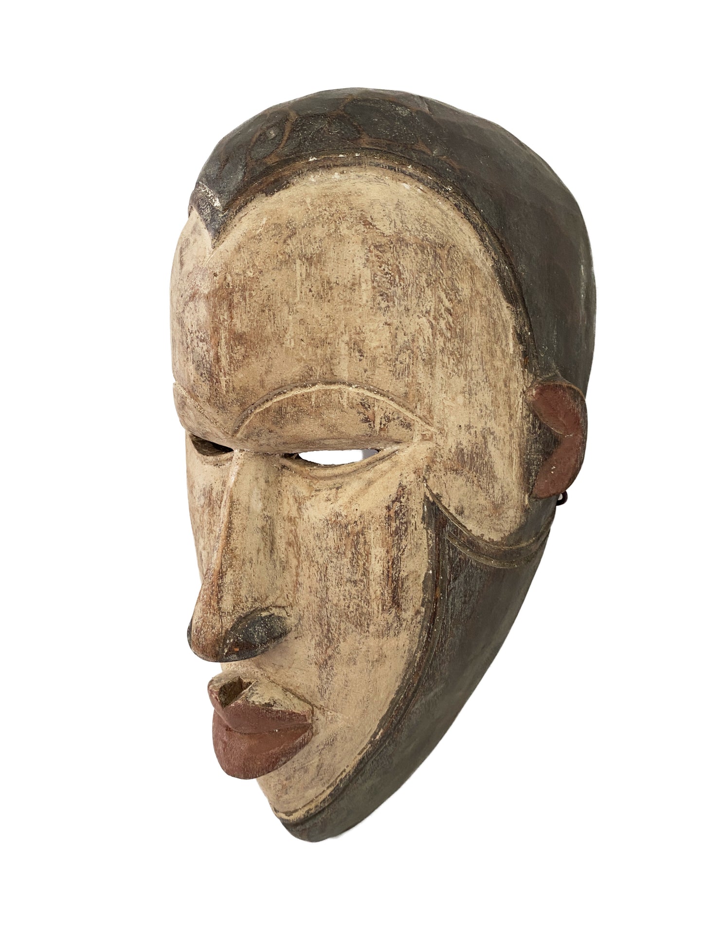#3660 African Igbo Mask Nigeria 14.25 " H