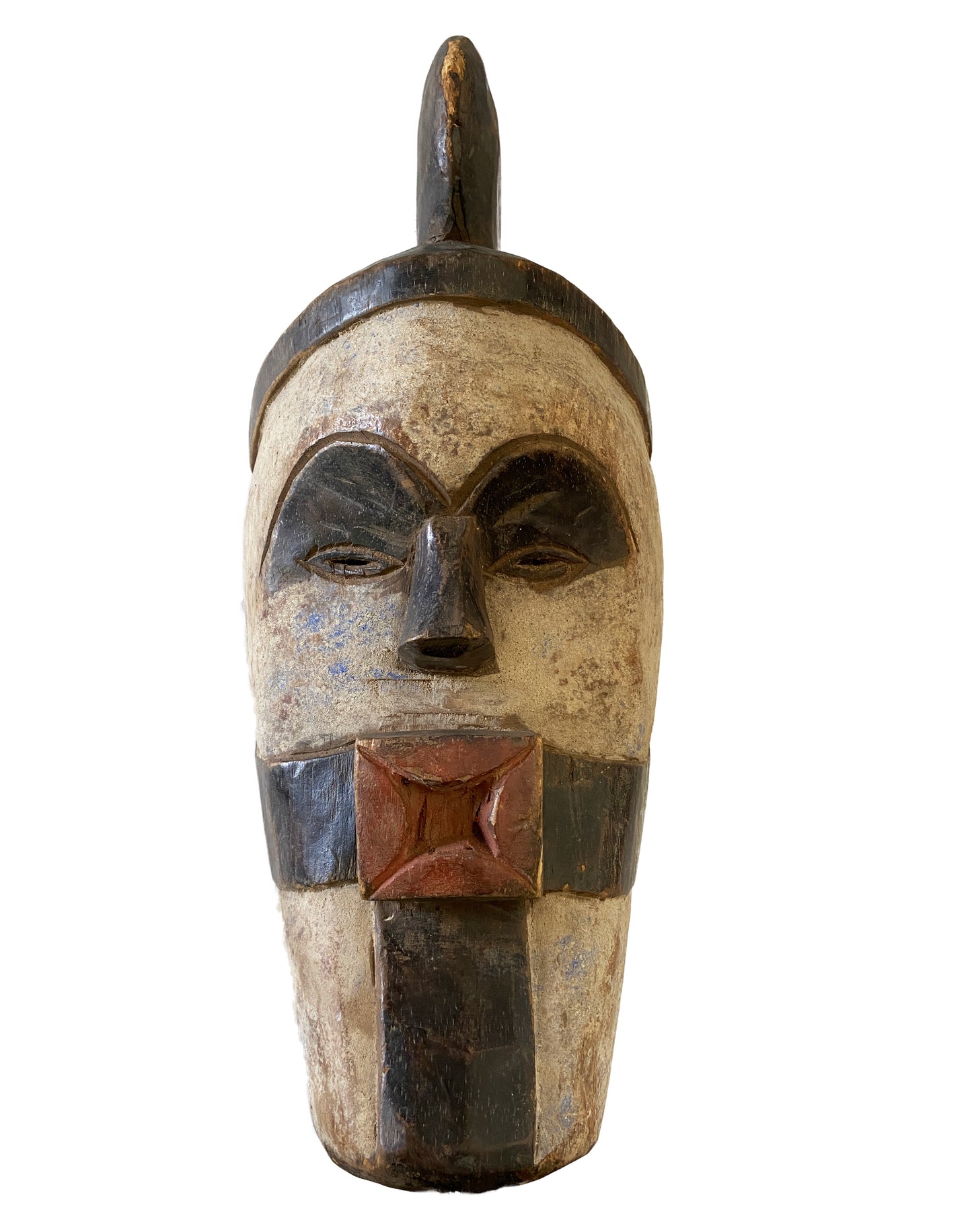 #2119 African Fang Mask Gabon 18" H