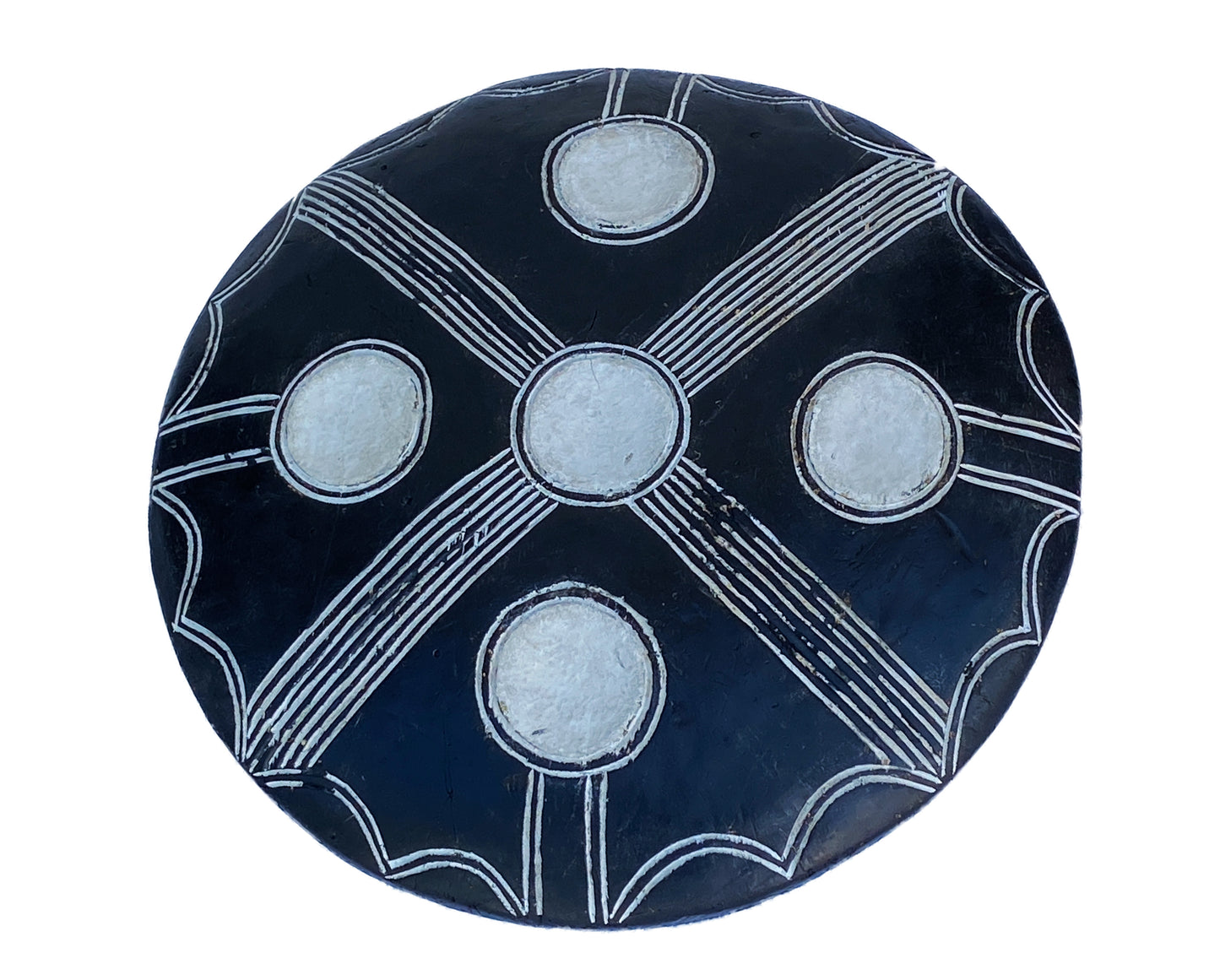 # 3829 African Bamileke Tribe Shield Cameroon 21" D