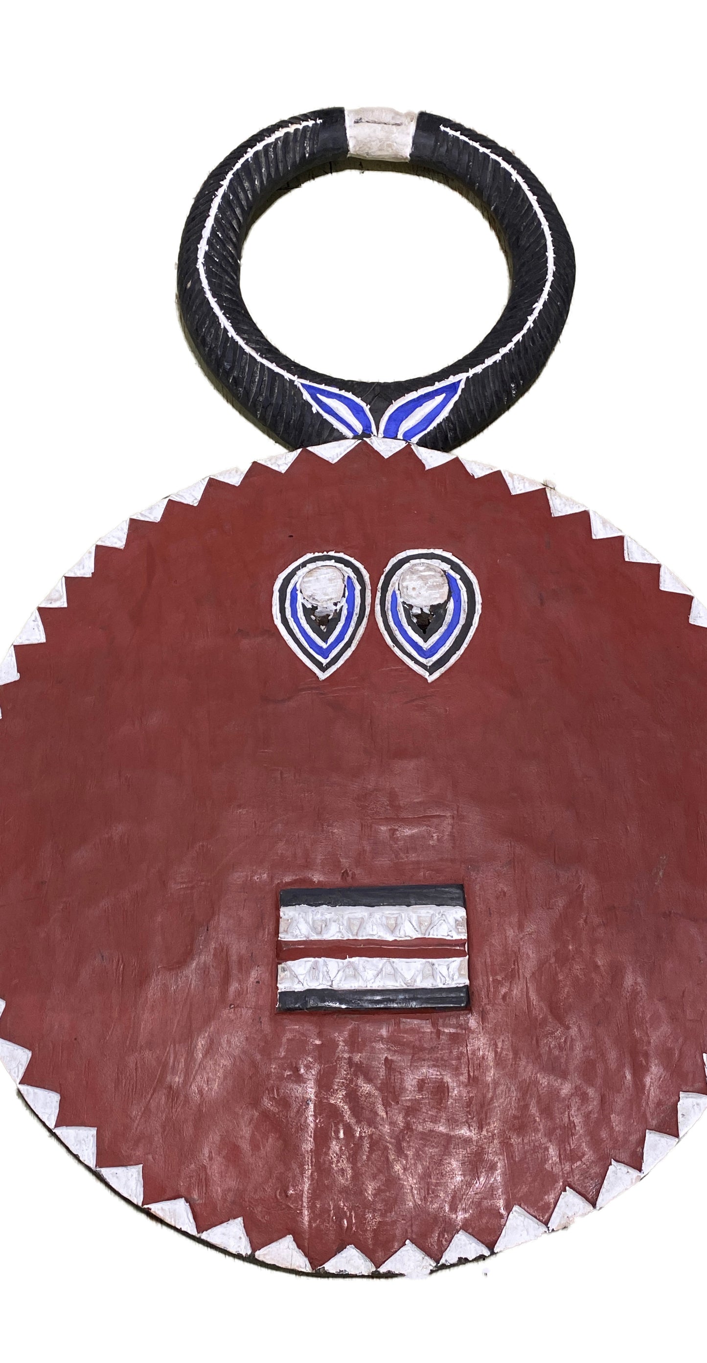 #4118 Large African Baule Goli Ceremonial Mask I Coast 45" H