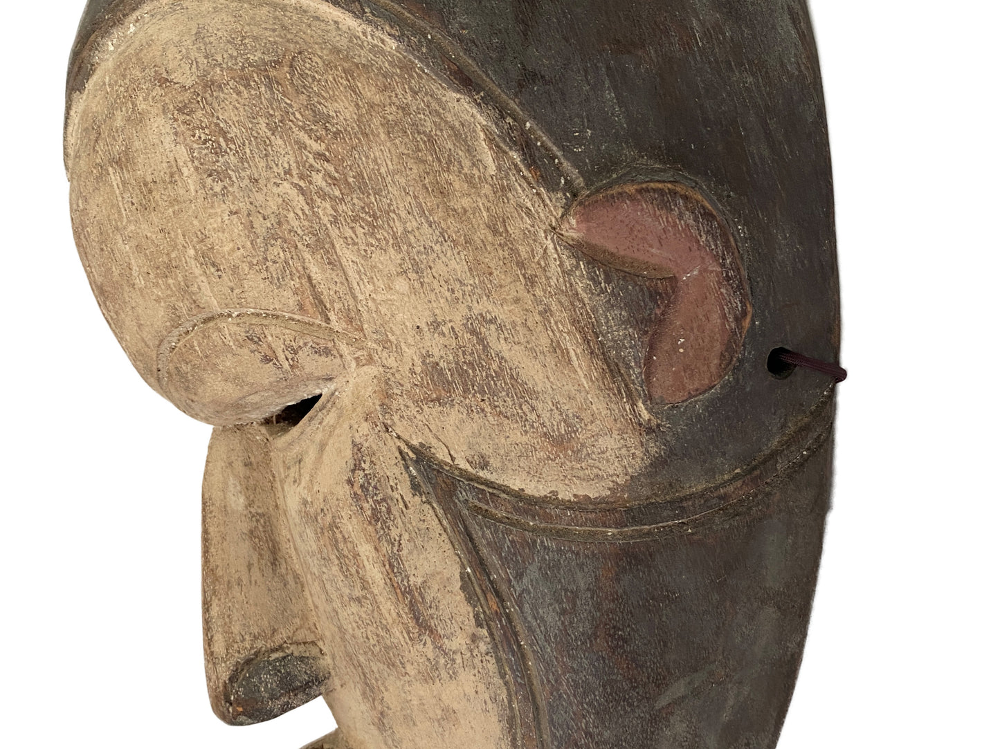 #3660 African Igbo Mask Nigeria 14.25 " H