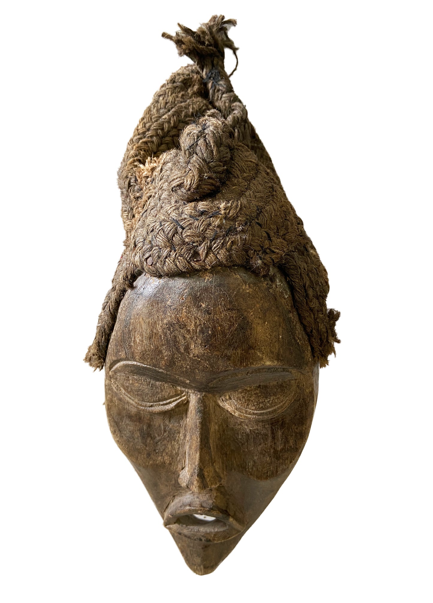 #7028 SUPERB AFRICAN I. COAST DAN CEREMONIAL DANCE MASK