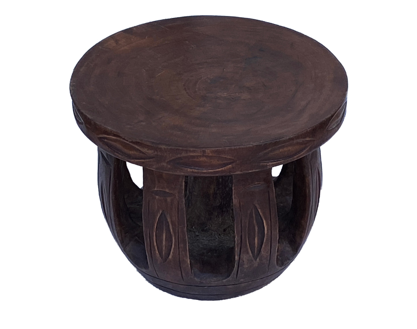 #3836 African Baga Stool Guinea-Bissau 10" H by 12" w