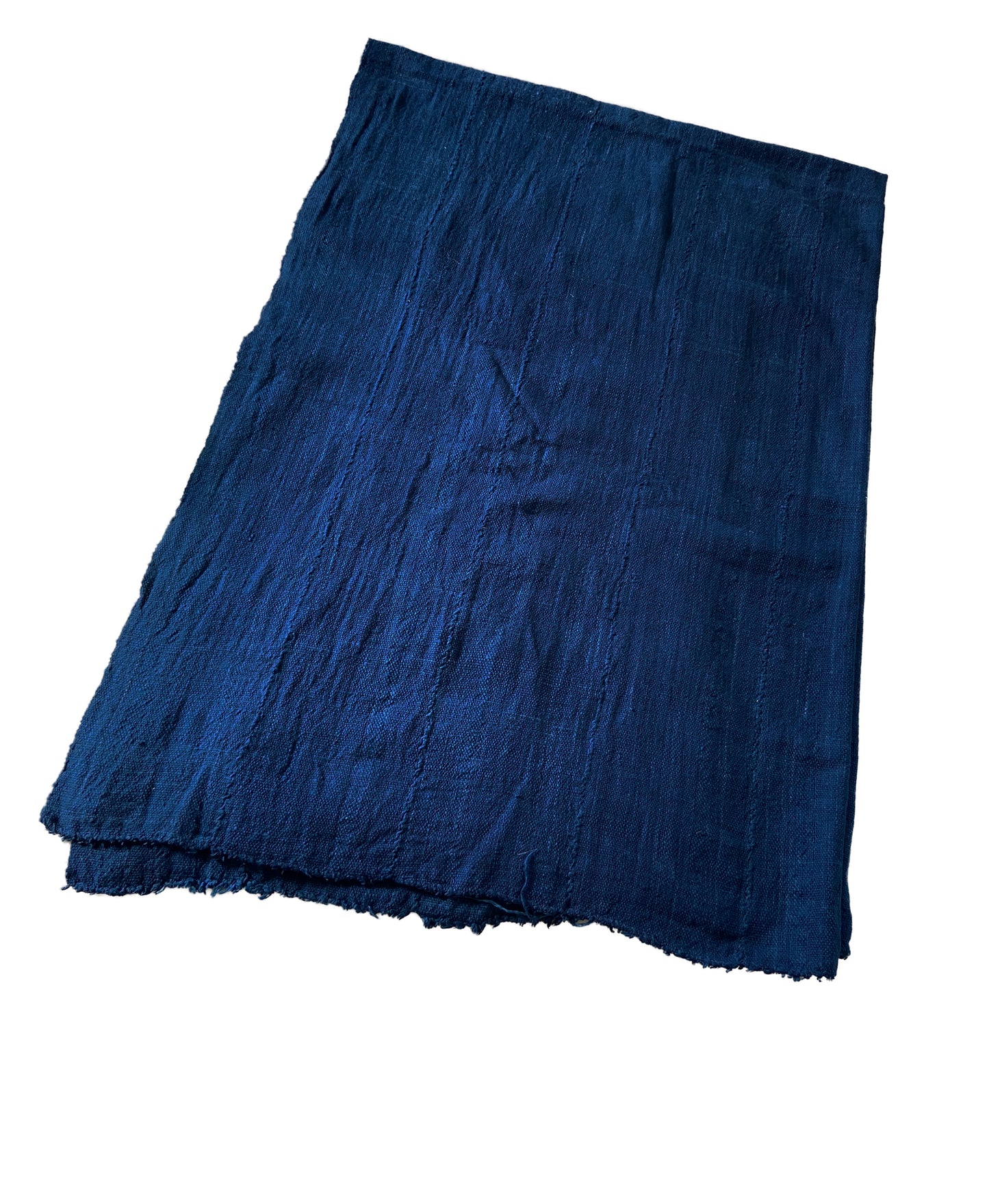 #2102Plain Indigo Cloth - Mossi Tribe Burkina Faso