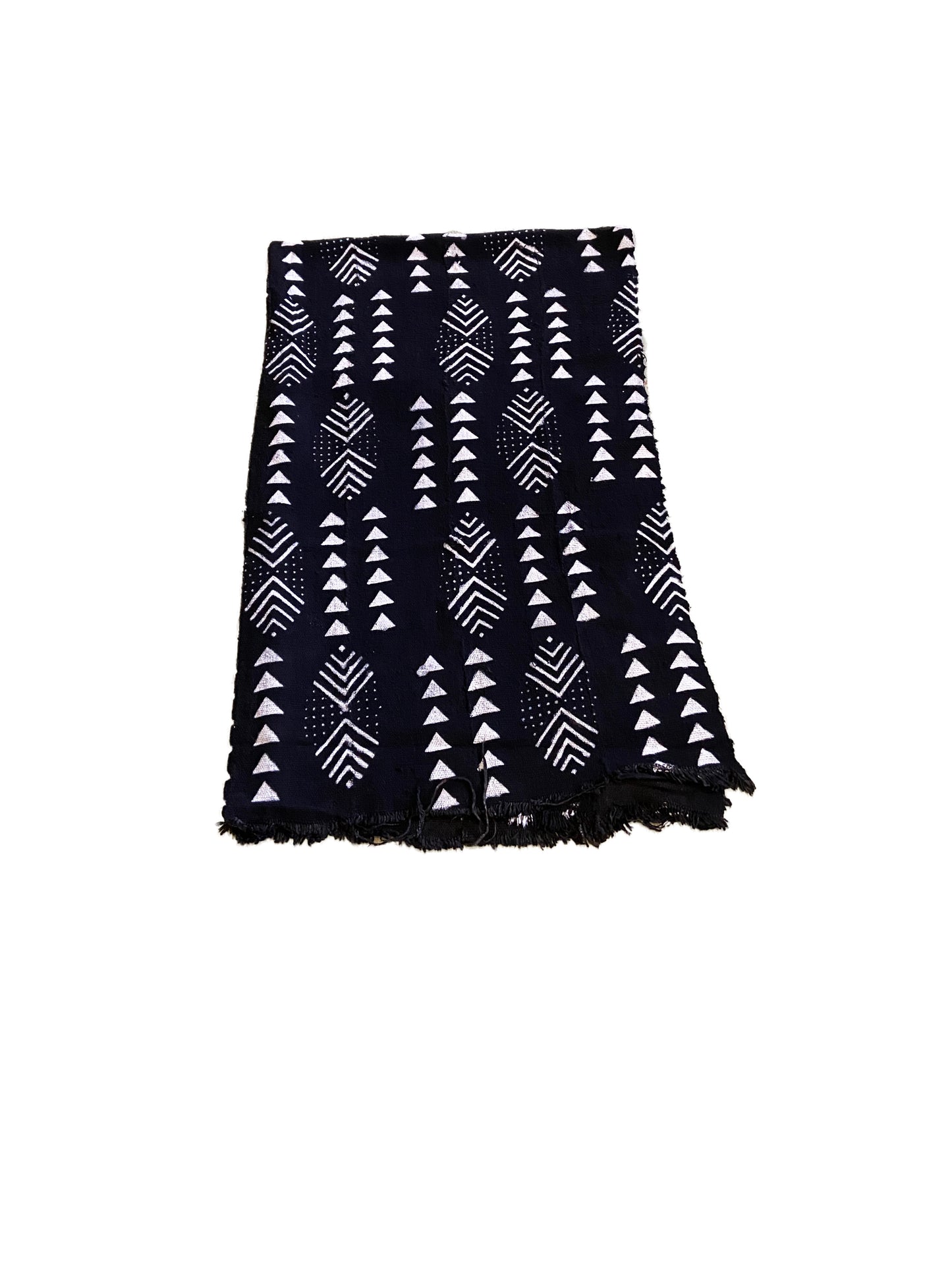 Malian Black & White Mud Cloth Textile #3620