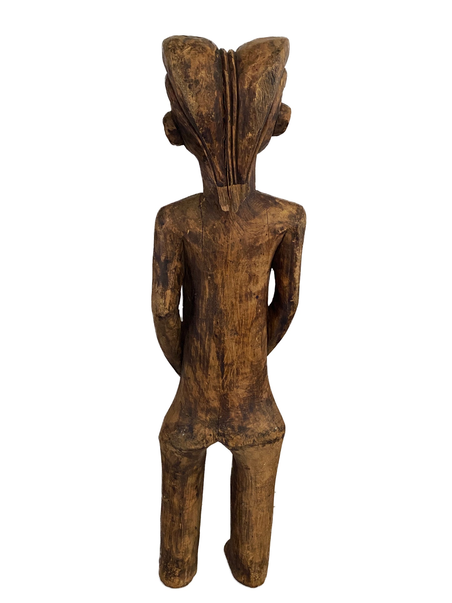 #3918 Old African Senufo Maternity Sculpture 25.5" H