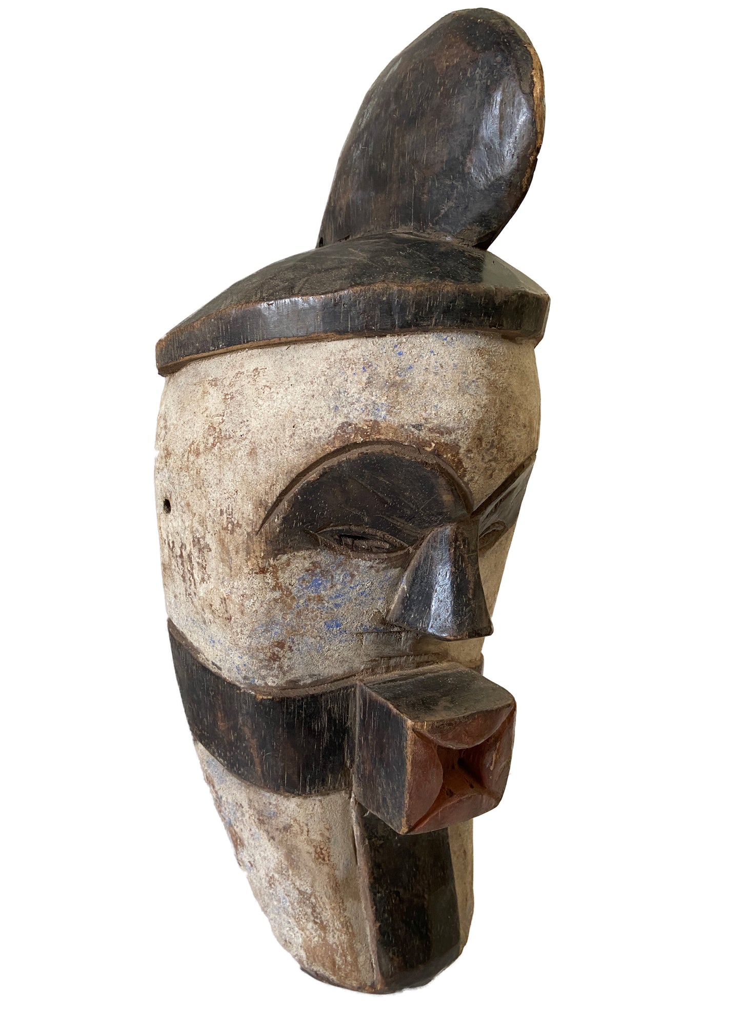 #2119 African Fang Mask Gabon 18" H