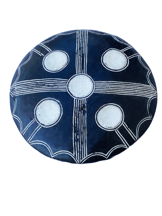 # 3829 African Bamileke Tribe Shield Cameroon 21" D