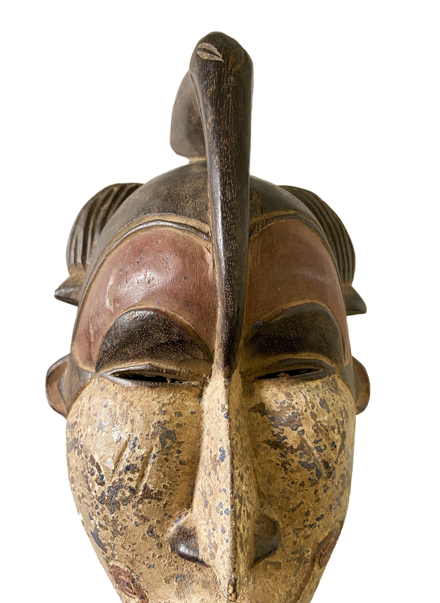 #2062 African Igbo Mask Nigeria 15.5 " H