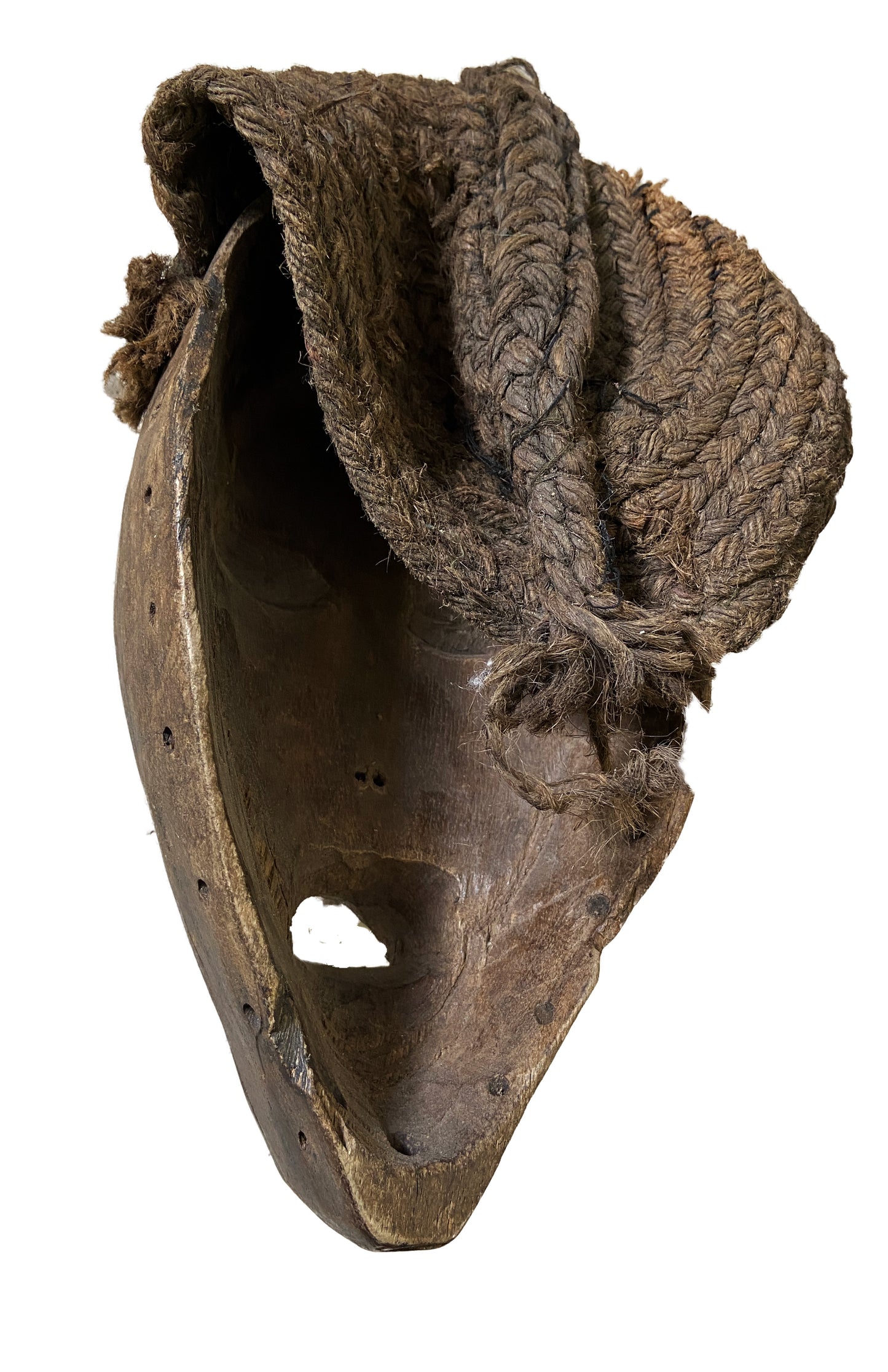 #7028 SUPERB AFRICAN I. COAST DAN CEREMONIAL DANCE MASK