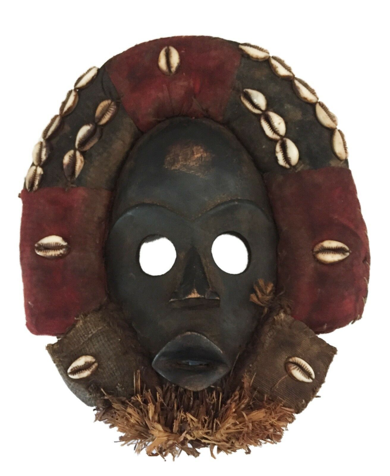 #1606 SUPERB AFRICAN I. COAST DAN CEREMONIAL DANCE MASK