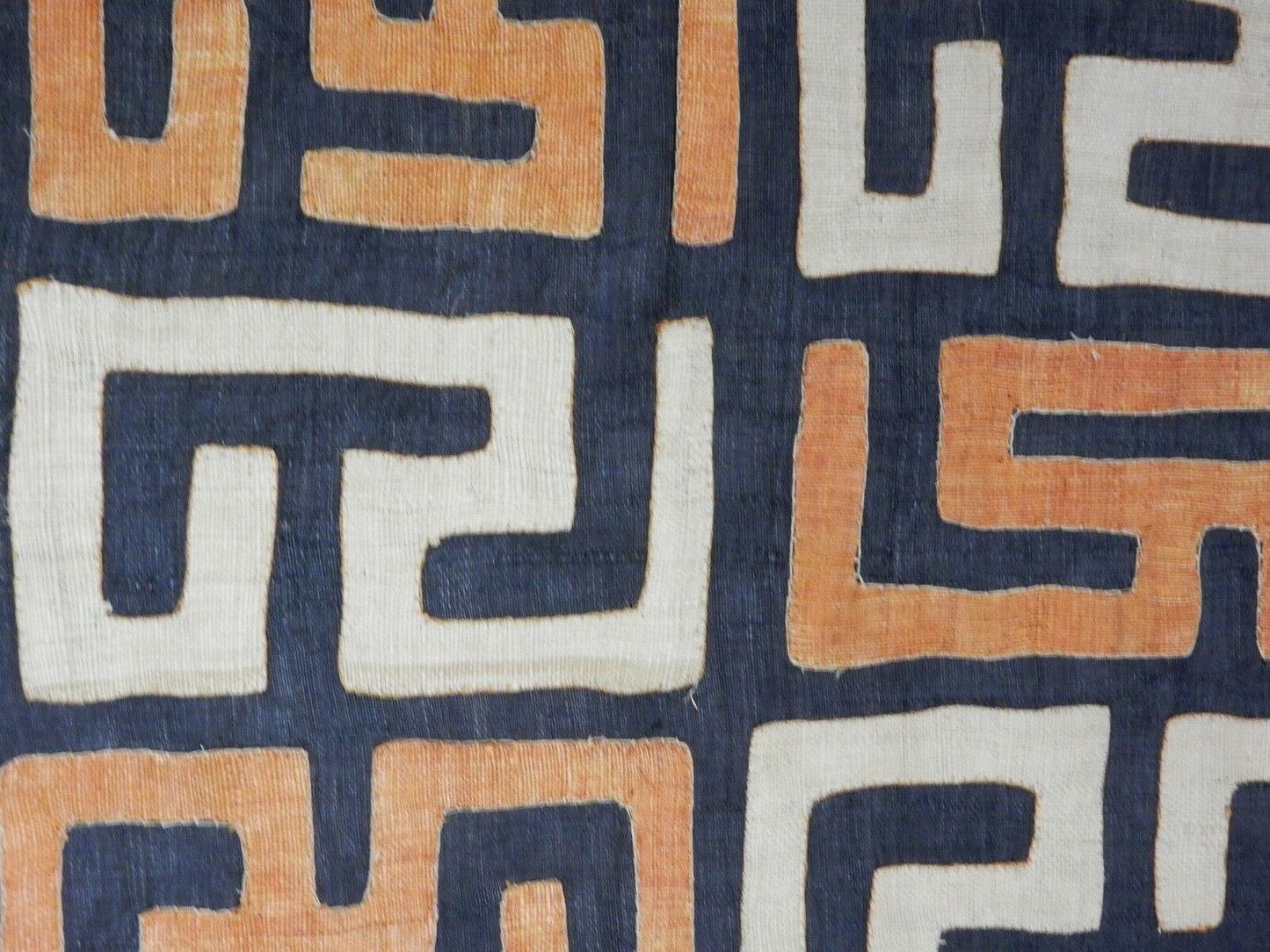#221k60 Superb Kuba Cloth - Bushoong – DR Congo 118" Long by 22" w