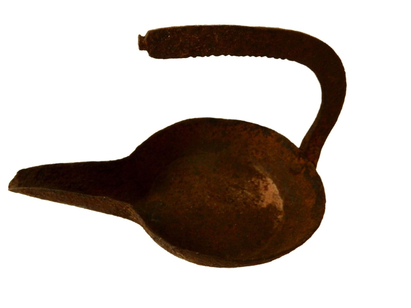 #10 Original Antique Roman Bronze Oil Lamp