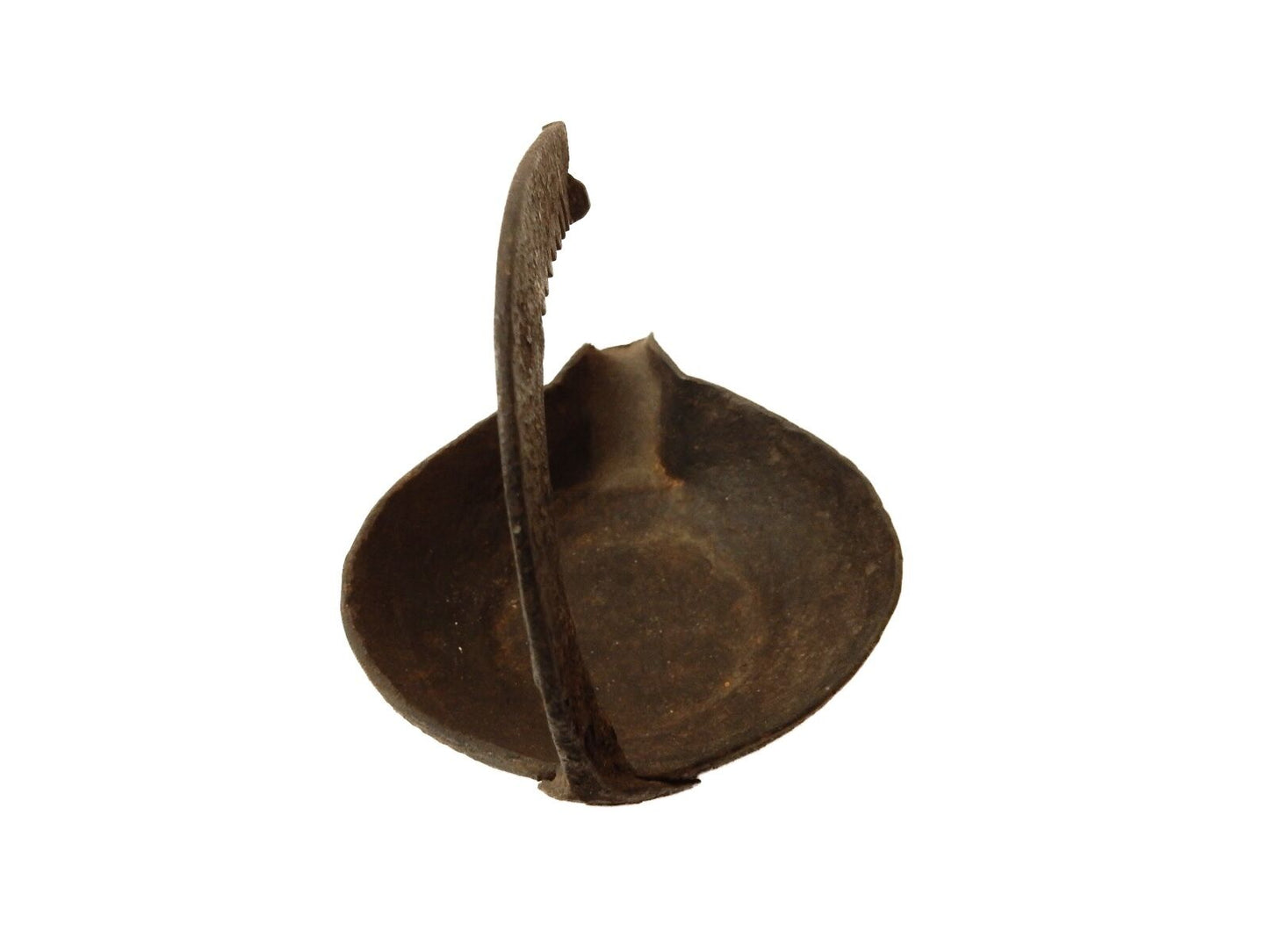 #9 Original Antique Roman Bronze Oil Lamp