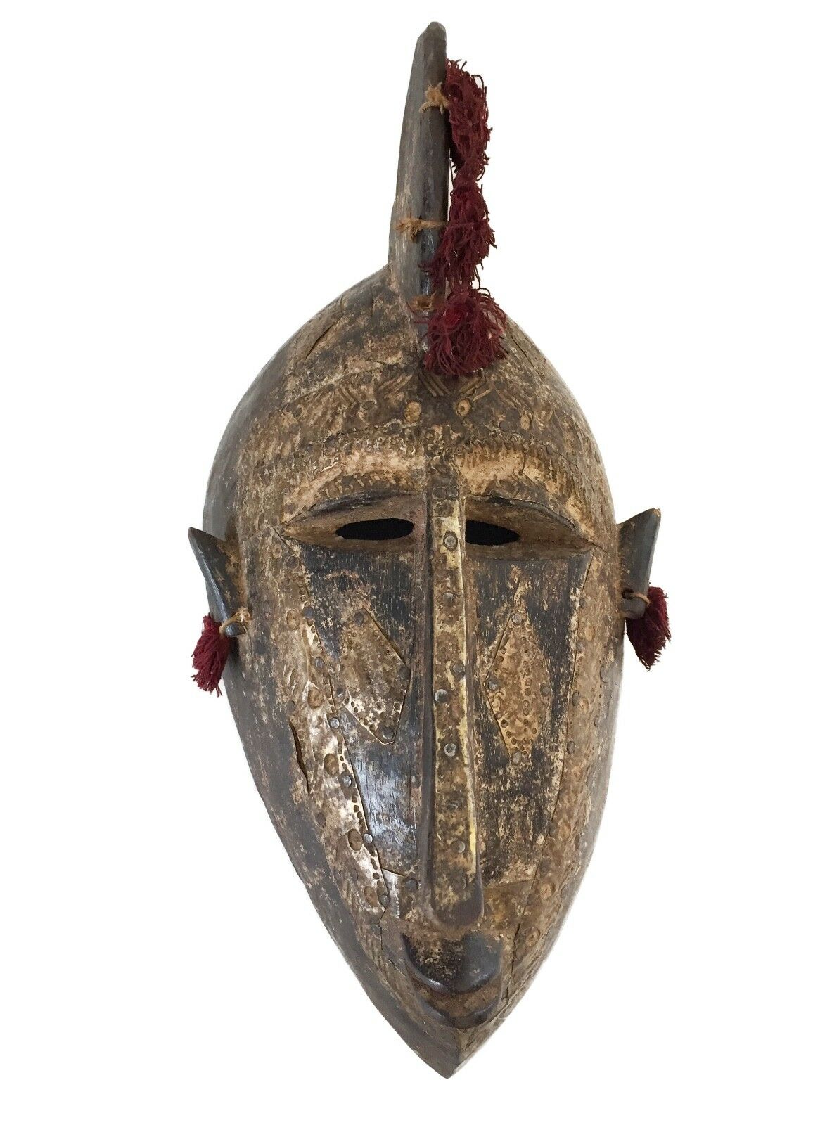 #789African Kore Mask Marka Mali 13.5"