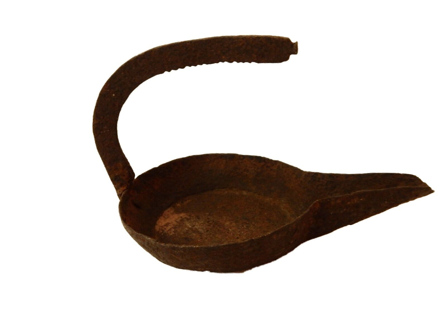 #10 Original Antique Roman Bronze Oil Lamp