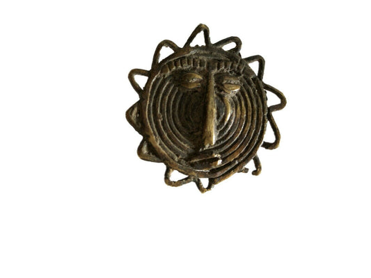 #2221 SUPERB African Gan Burkina faso bronze Ring