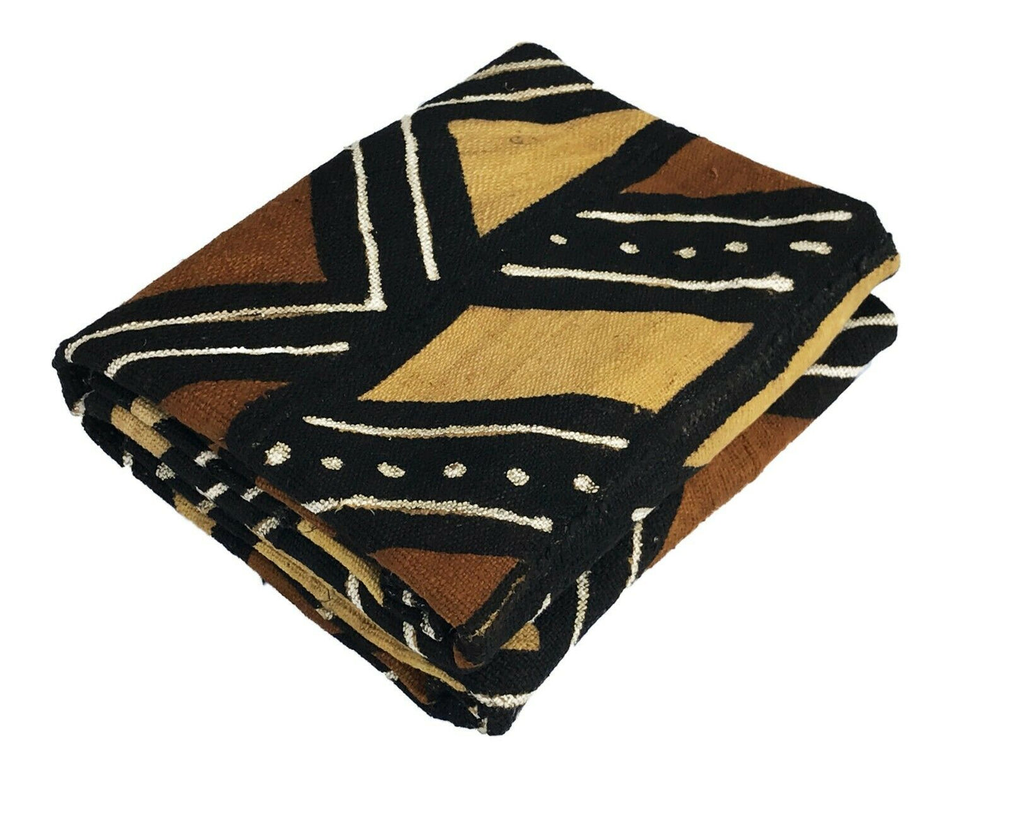 Superb Bogolan Mali Mud Cloth Textile 38" by 63" # 359