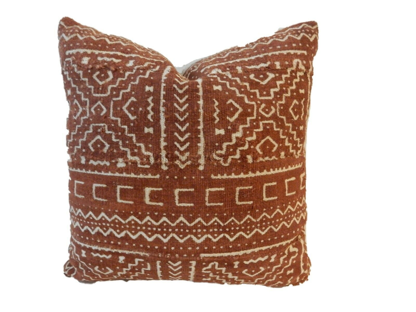 African Custom Made Mud cloth Pillow 15.5 " by 16.5" W # Pil 30