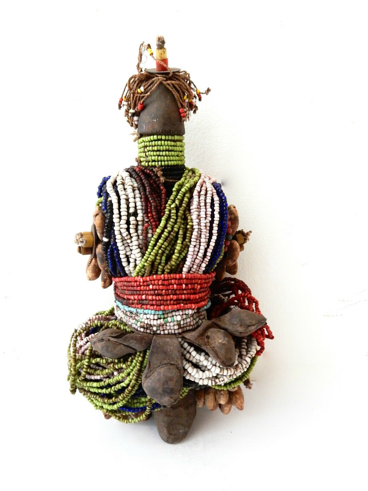 #1989 Superb African Fali Fertility Doll Phallic Cameroon 9" H