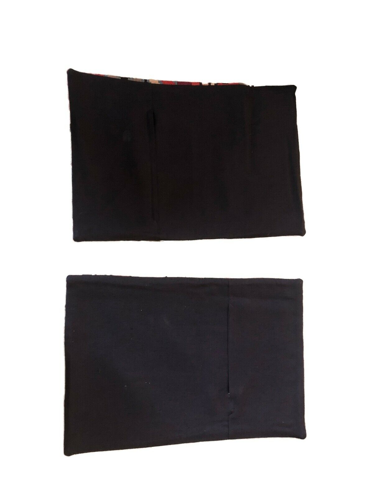 Superb Set of 2 Custom Made Old Turkish Tribal Kilim Pillows Cover 16" by 24"