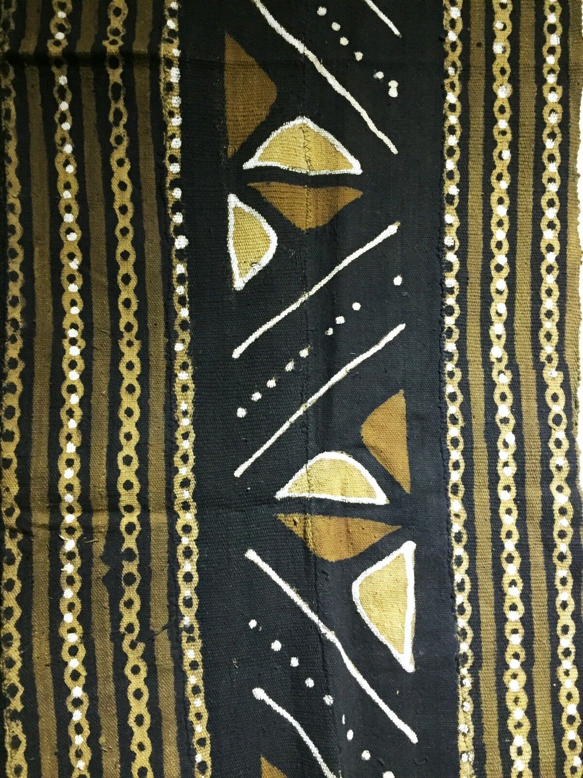 Superb Bogolan Mali Mud Cloth Textile 40" by 60" # 1750