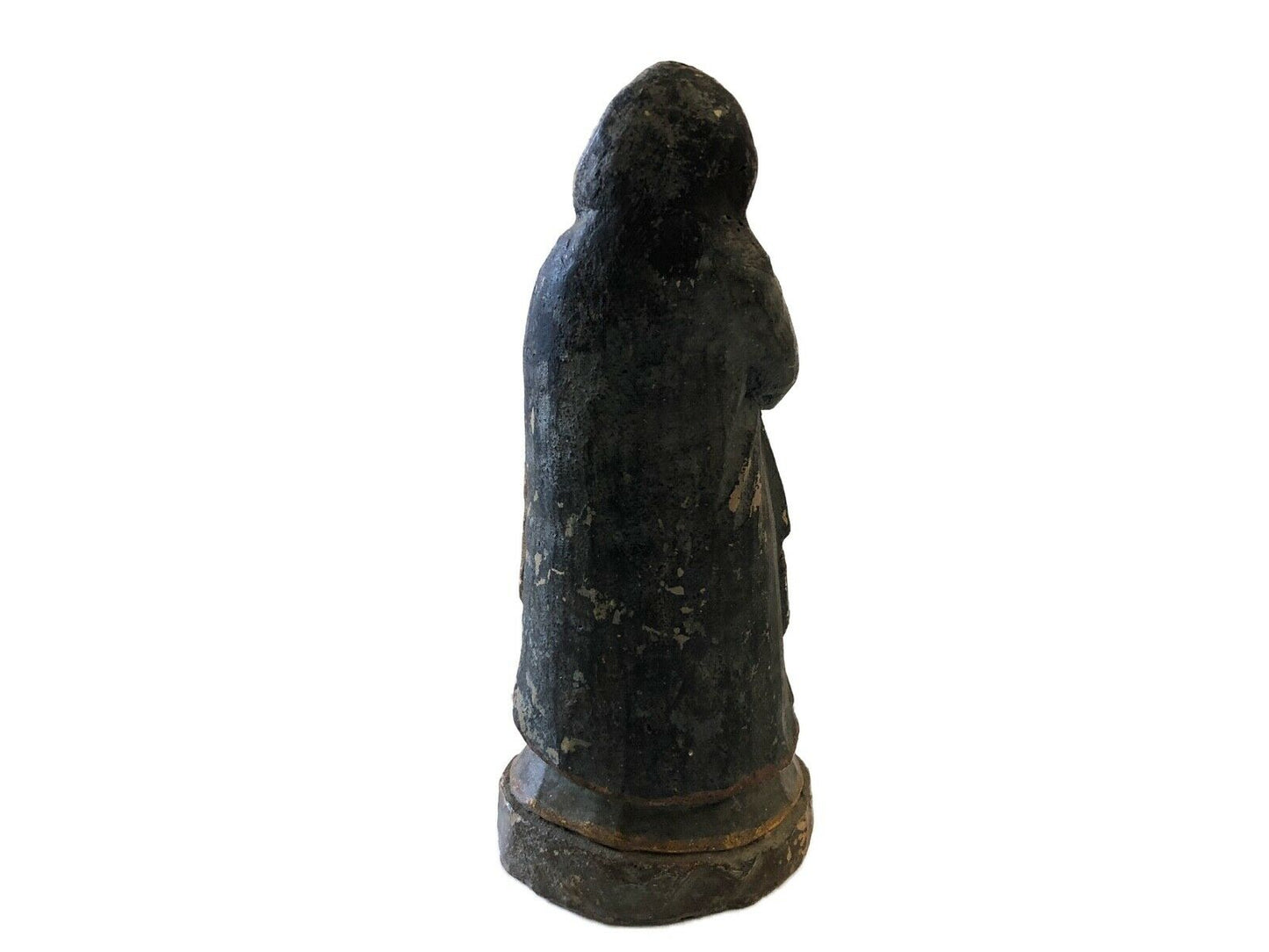 #178 Rare 19th Century Terra-Cotta Figure of a Saint Philomena 7"