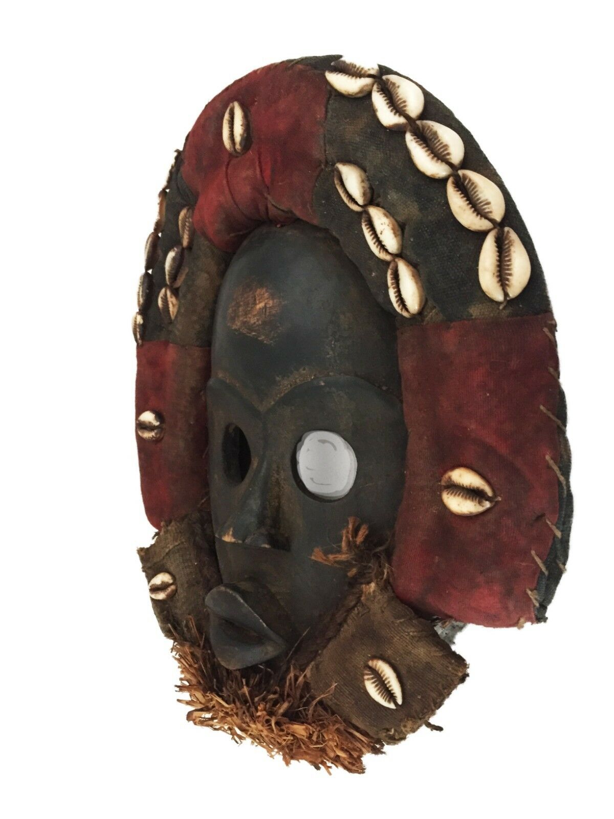#1606 SUPERB AFRICAN I. COAST DAN CEREMONIAL DANCE MASK