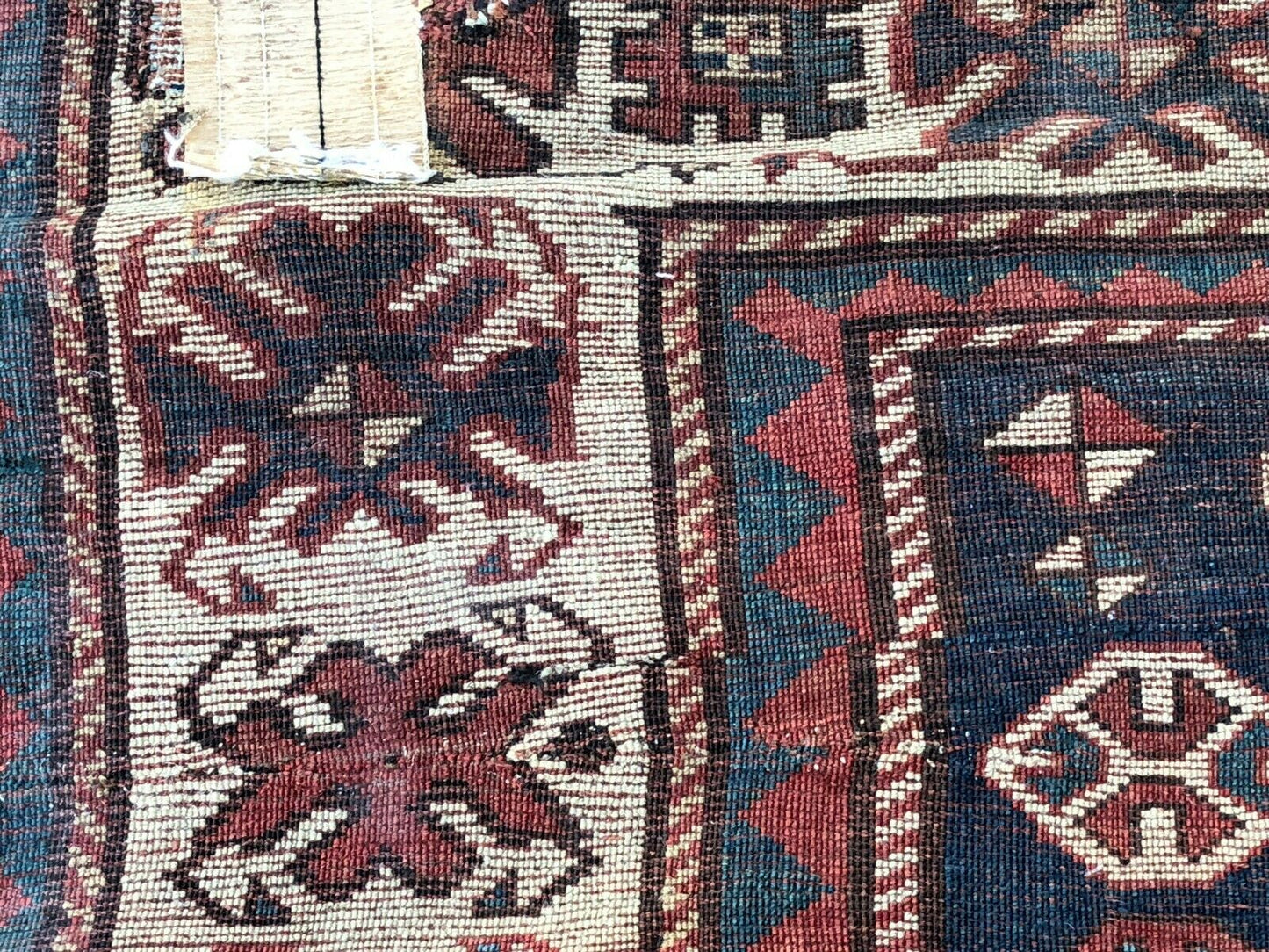 #5963 Rare exquisite 19th Caucasian Chagli Long Rug 10' 3" x 4' 9"