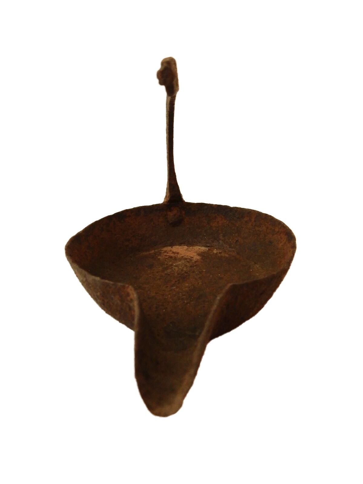 #10 Original Antique Roman Bronze Oil Lamp