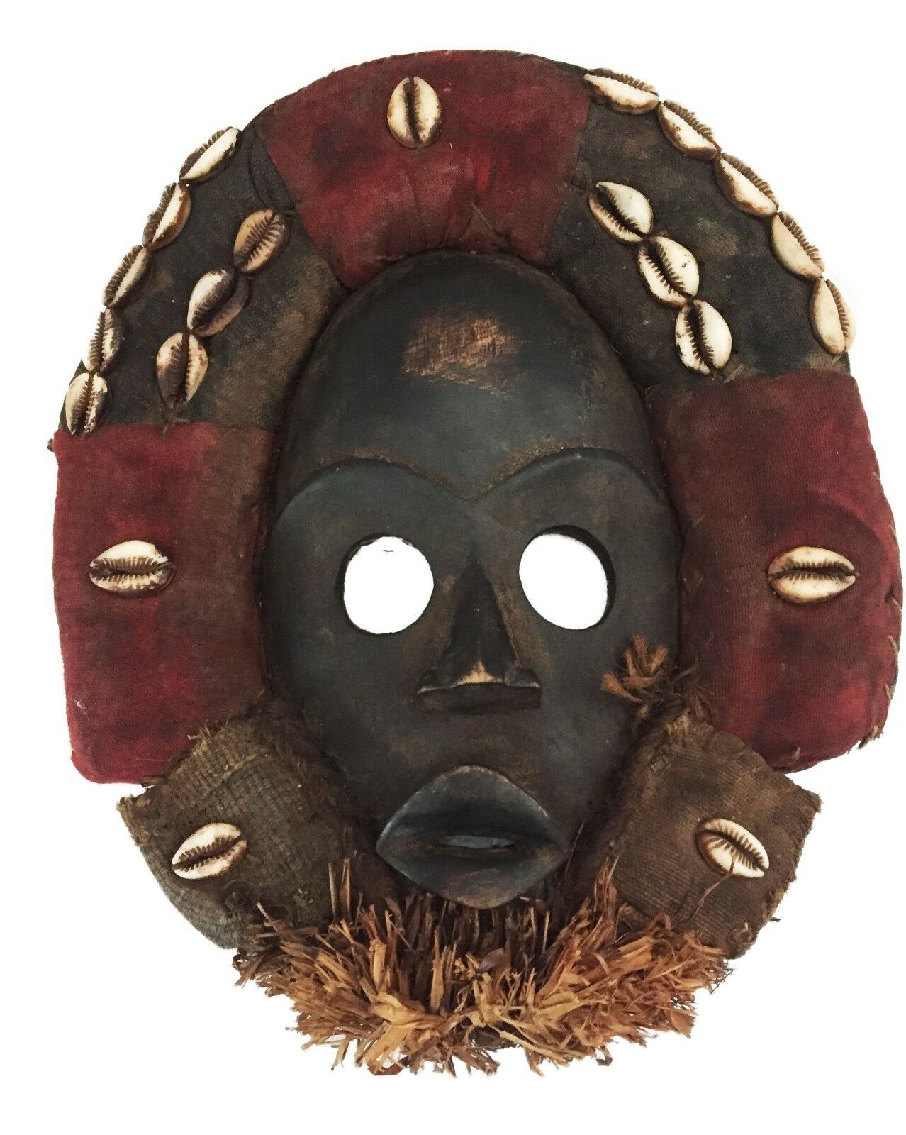 #1606 SUPERB AFRICAN I. COAST DAN CEREMONIAL DANCE MASK
