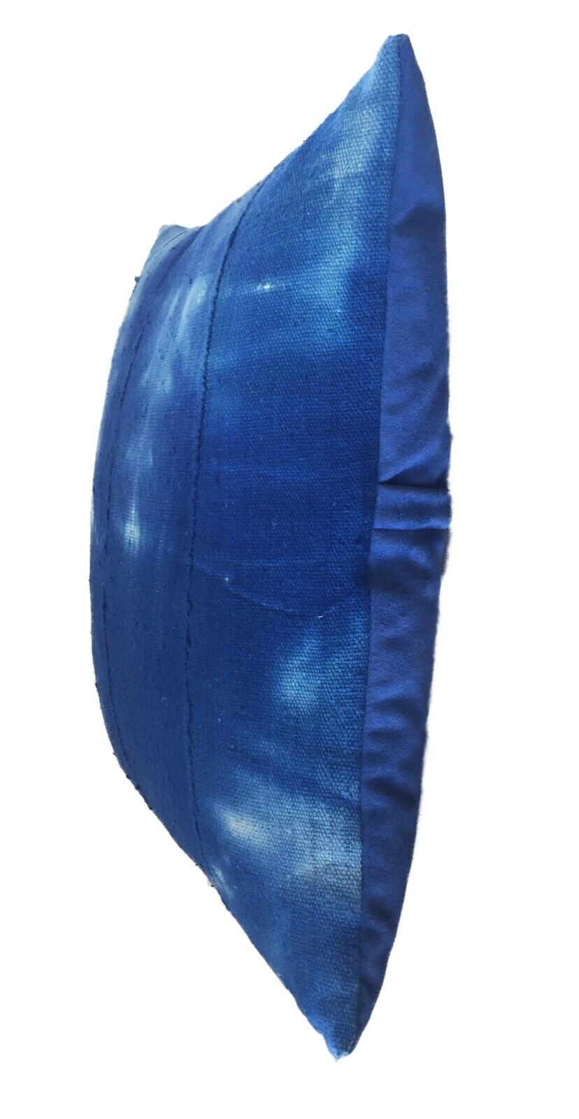 #2068 African Custom Made Indigo cloth Pillow 17.5" by 16.5"