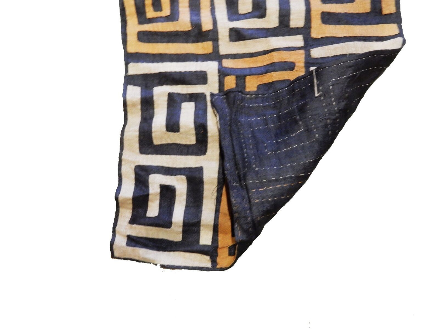 #2096 Superb Kuba Cloth - Bushoong – DR Congo 134 Long by 23" w