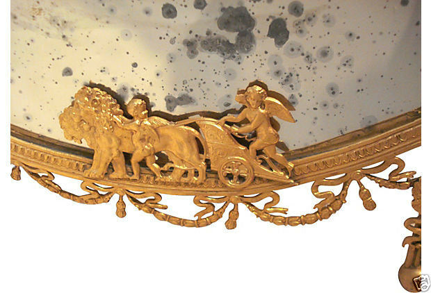 #2019 Superb /Elegant Louis XV Style Old Mirror