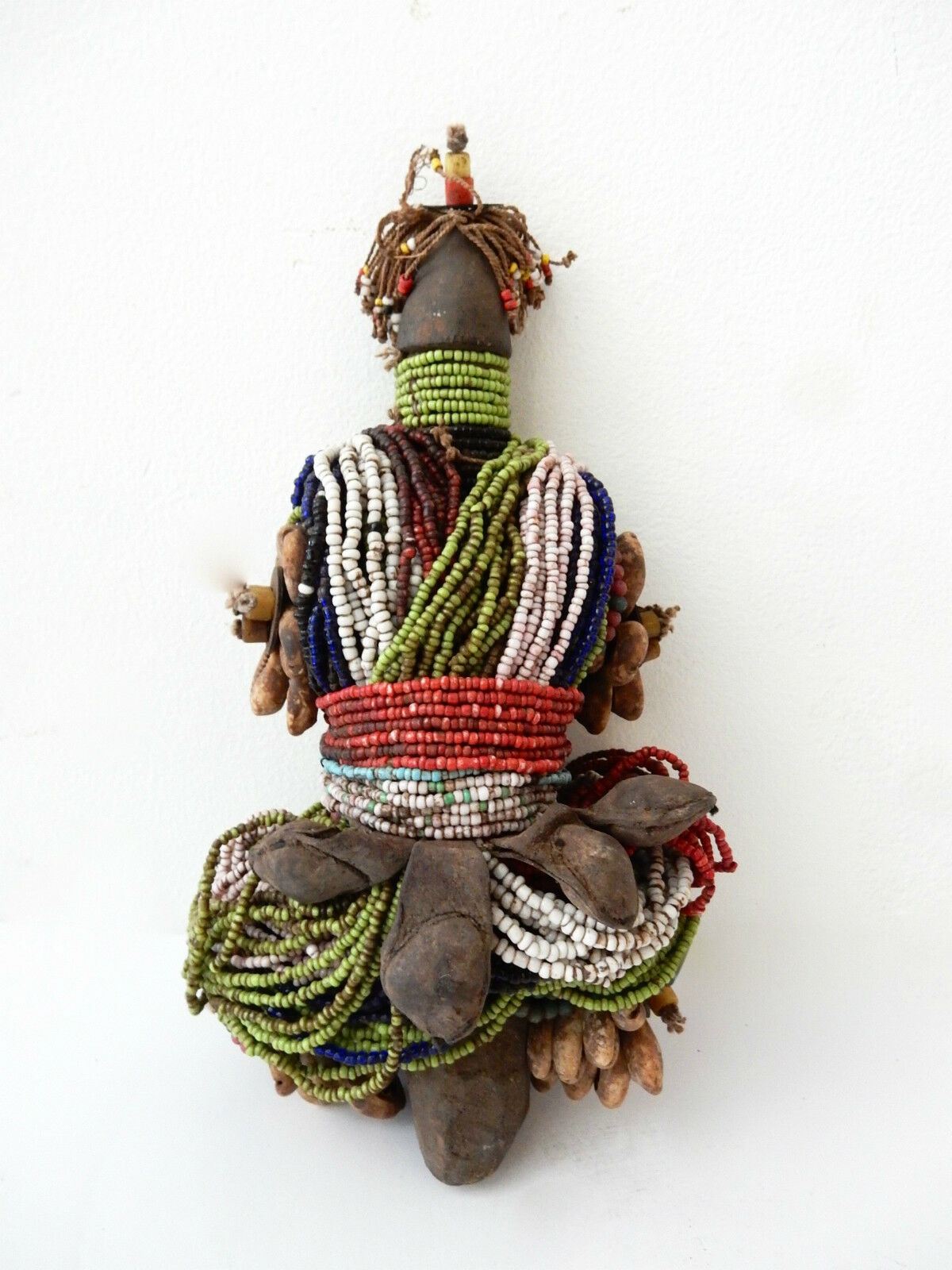 #1989 Superb African Fali Fertility Doll Phallic Cameroon 9" H