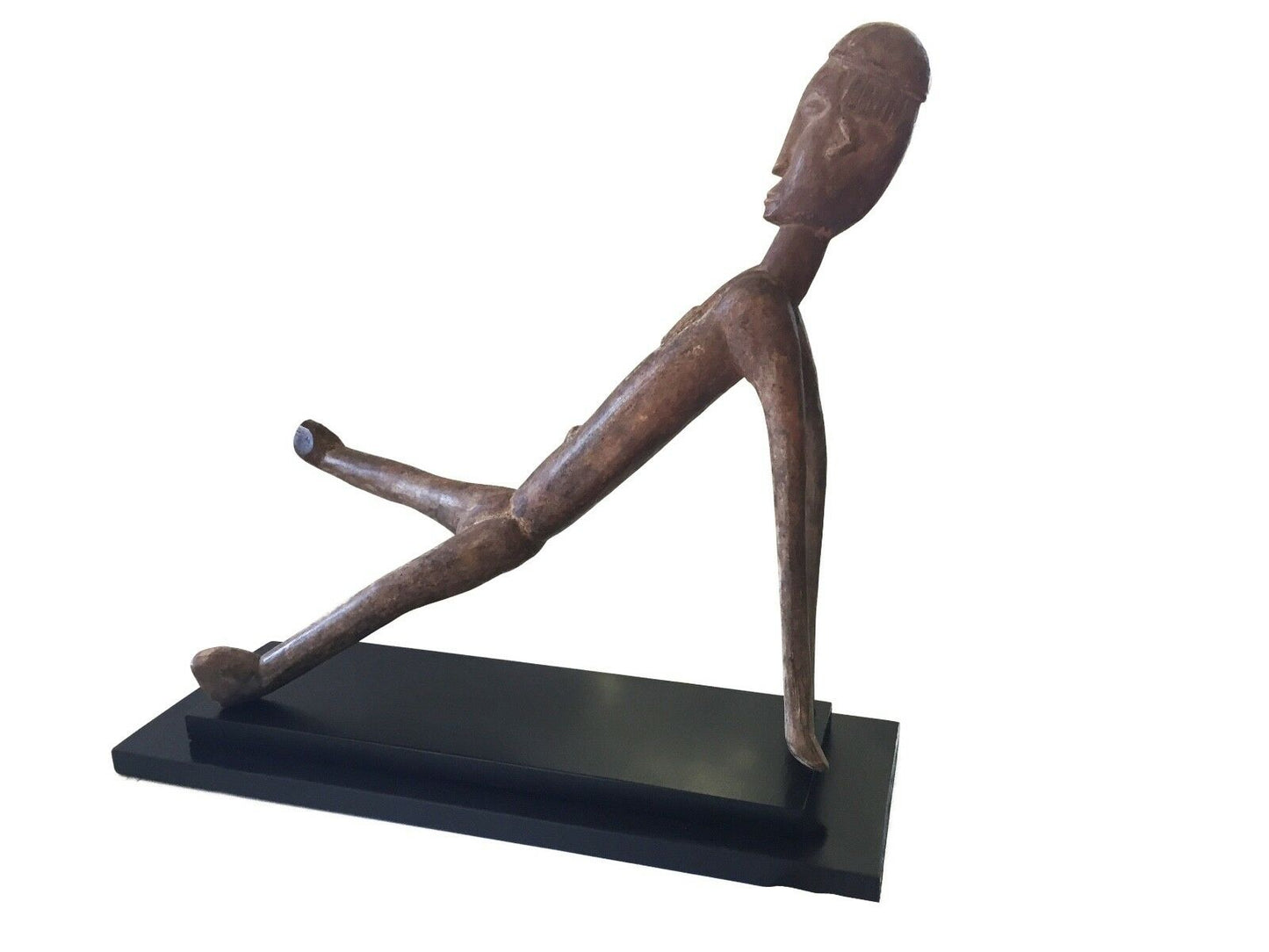 #1186 Lobi Bateba (Thil) Shrine Figure Custom Base  Africa 20.5" H