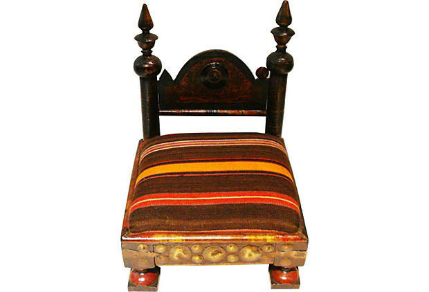 #1814 Superb /Old/Rare from India Meditation Chair